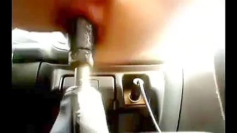Anal fun in the car