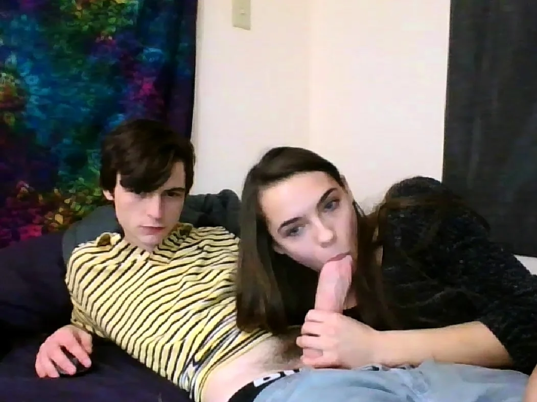Teen college girls sucking big cock