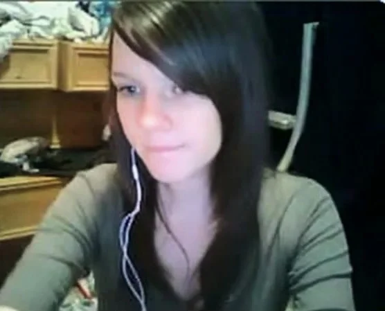 Young brunette shows it all :)