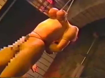 Japanese Girl is Brutally Tortured and Suspended By Her Breasts