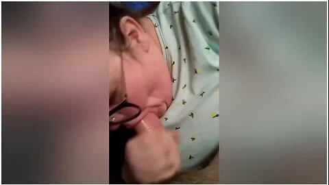 Nerdy Neighbor Has Huge Cock And I Let Him Cum In My Mouth Bbw Blowjob