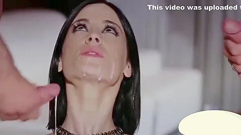 Claire Castel cum in mouth and facial compilation