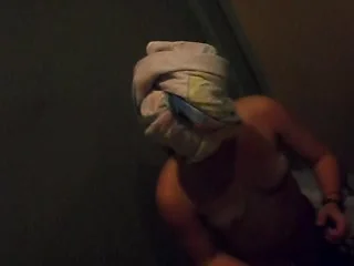 small nice boobs in locker room