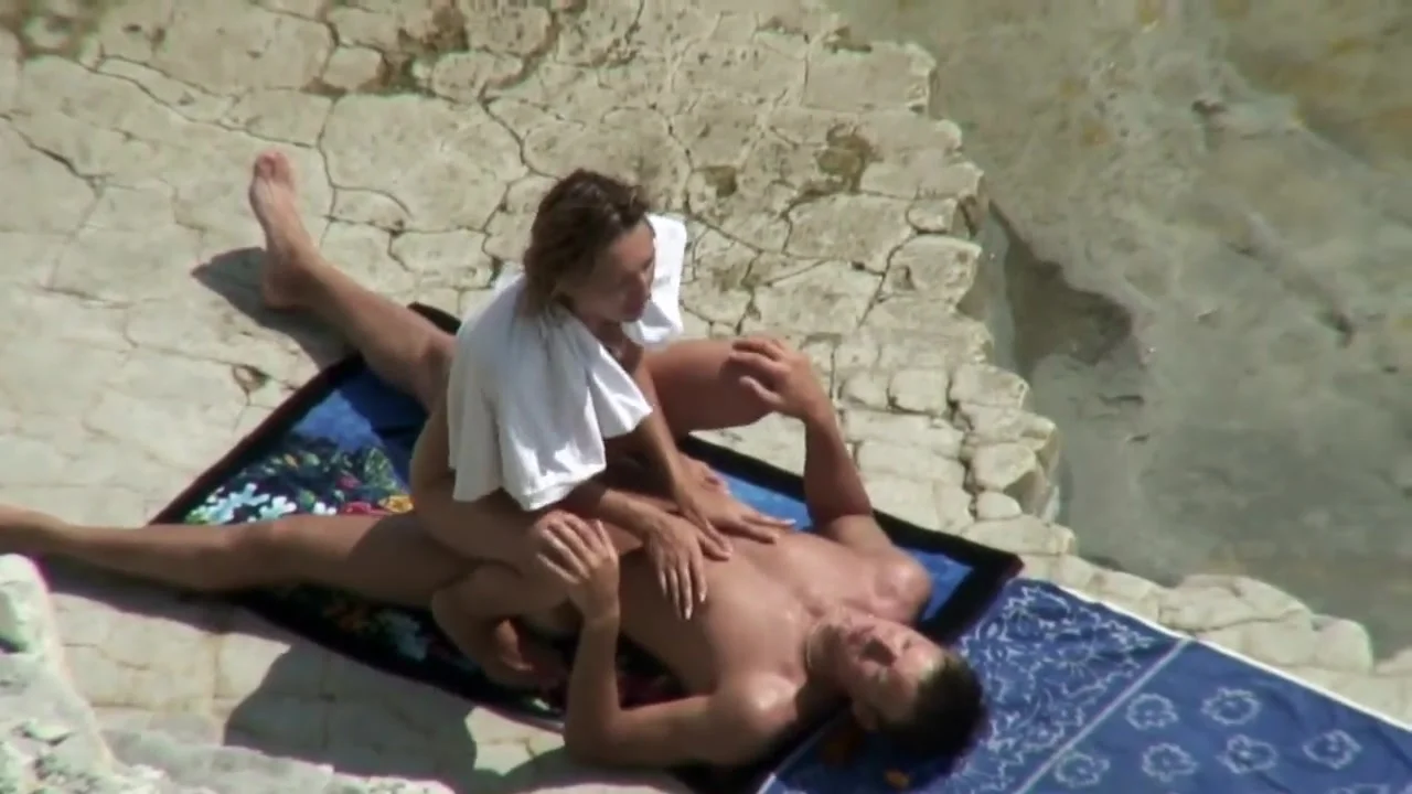 Reluctant beach sex
