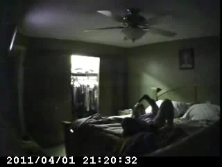 My mum masturbating in her bed room caught by