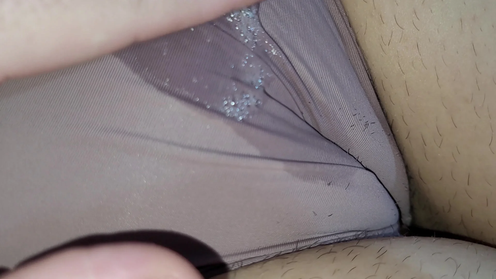 I Spit And Rub Amazing Cameltoe Pussy Of My Friends Wife