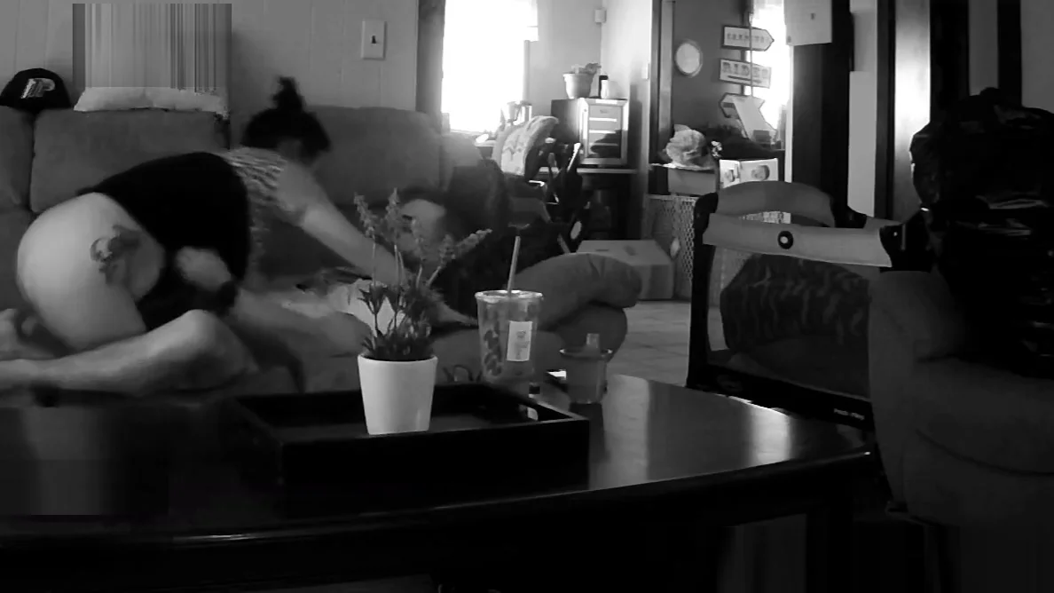 boston couple caught fucking on couch