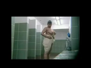 Spying In Public Shower BVR
