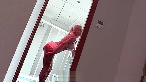 Fake cop anal fucks busty blonde pov
