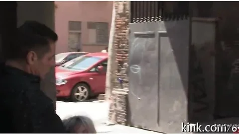 Public humiliation for sexy siren