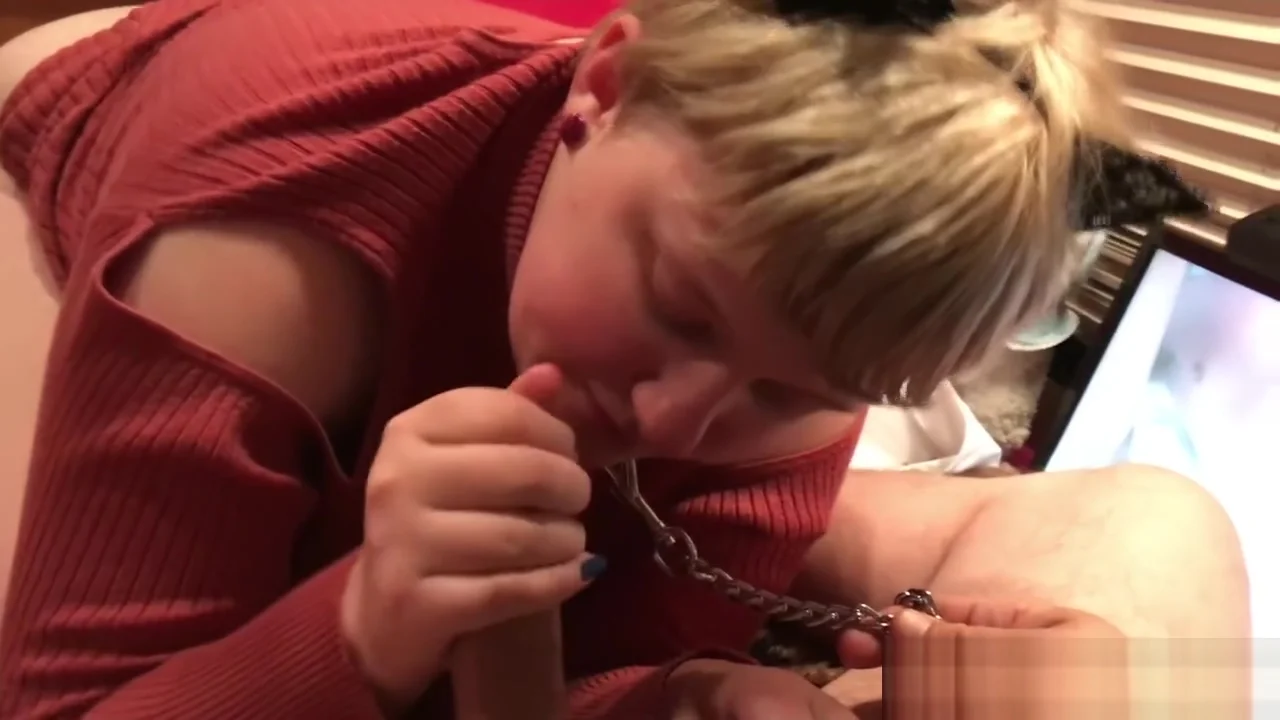 Oh Bondage! FTM Trans boy kitten Spanked! Red Handprint! Anal, Swallowing