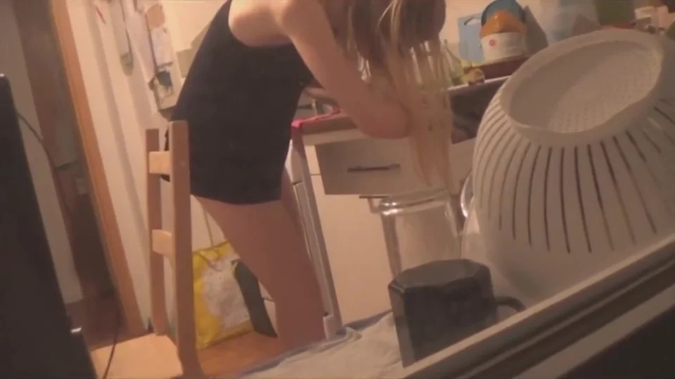 -Cute young Woman at Home