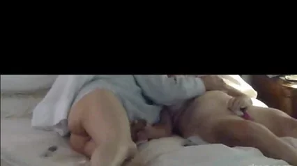 wife masturbating for me on