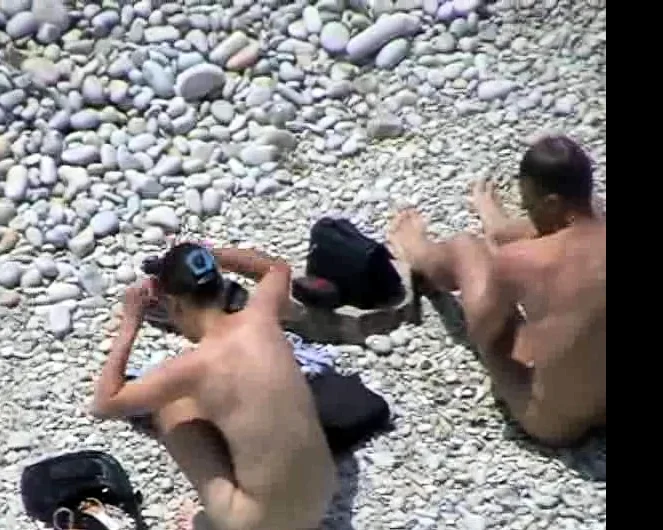 Hidden camera in public bath