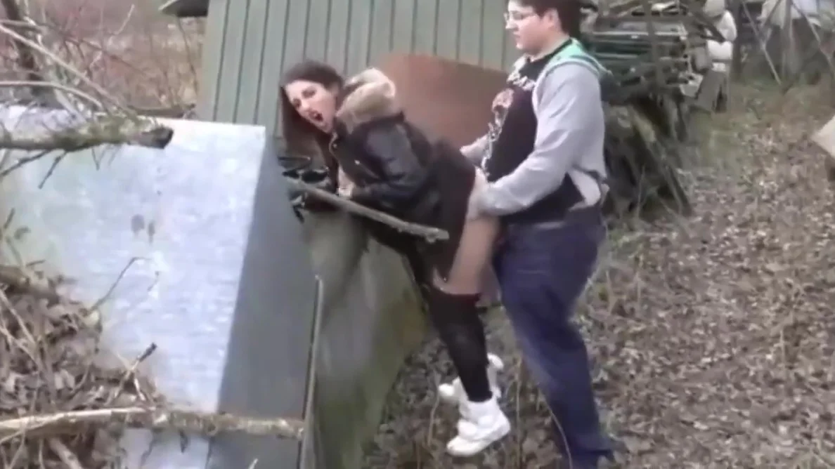 fat boy with small cock trying to fuck gorgeous busty bitch