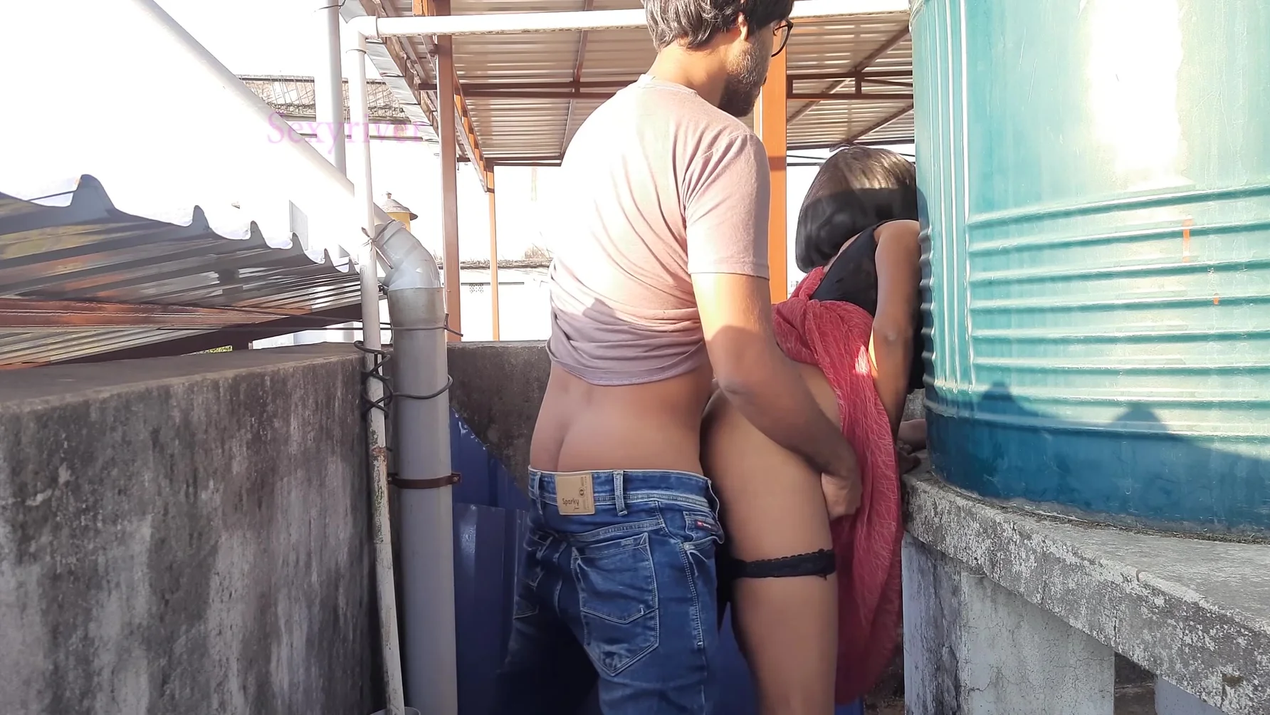 Saree Bhabi Ko Chadpe Jamke Choda Indian Outdoor Sex