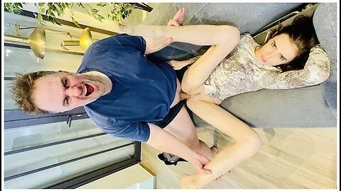 Petite Biscuit Gets Tennis Racket And Dick In Her Ass
