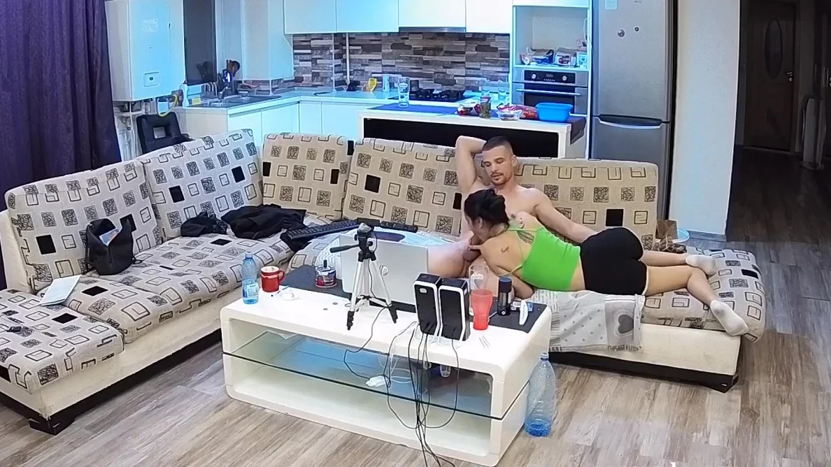 Maya and Victor Blowjob with cum in mouth