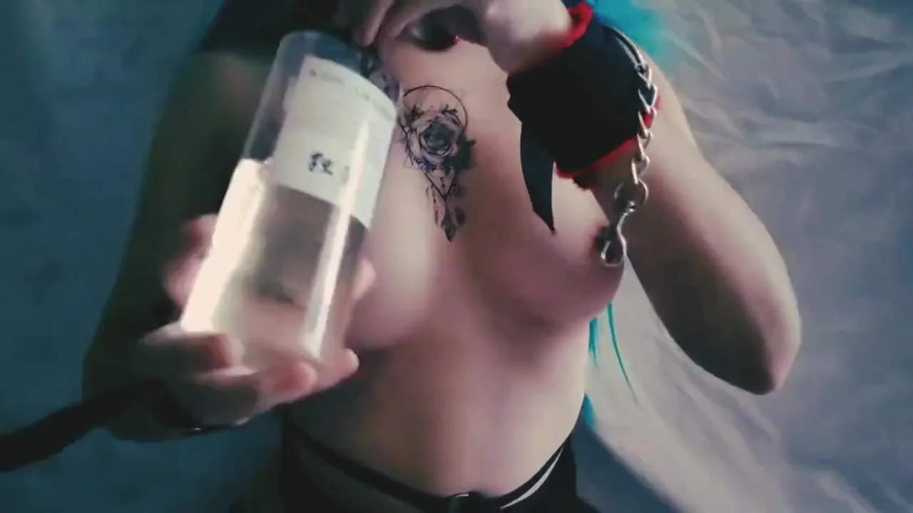 teen 18+ Emo Girl Play With Oil Titsjob Fuck Cum - Lubricant Massage Amateur Pov