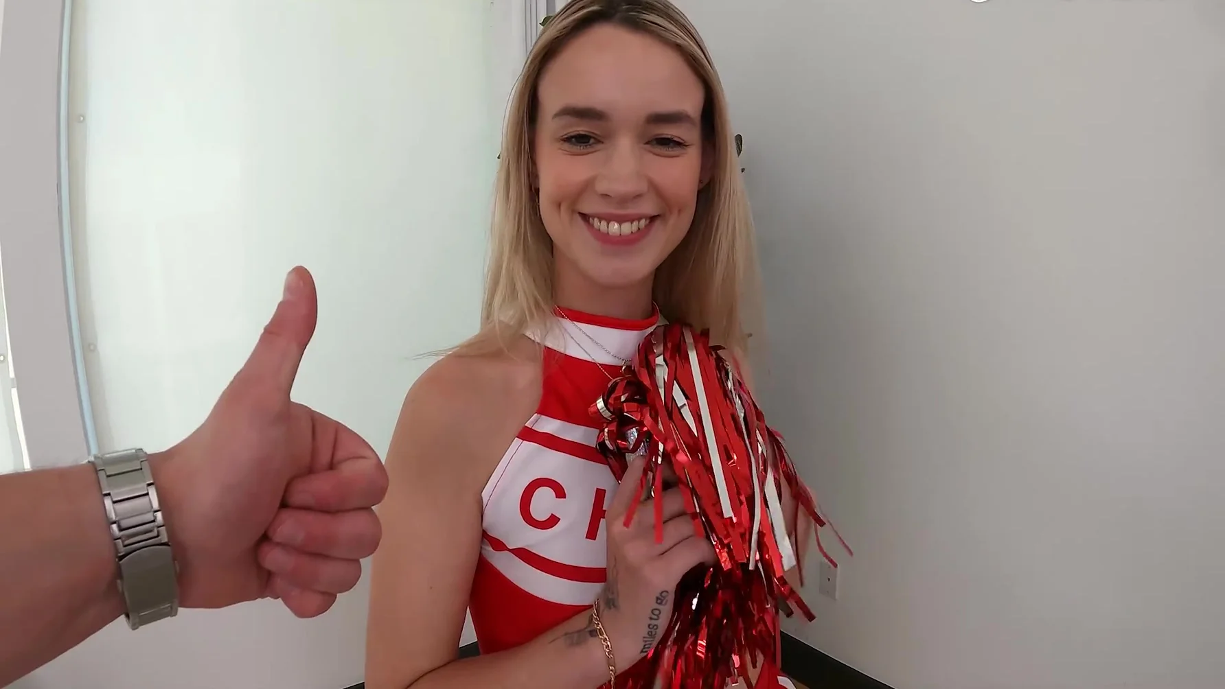Khloe Kingsley - Intense Pov Creampie Fuck With Blonde Cheerleader