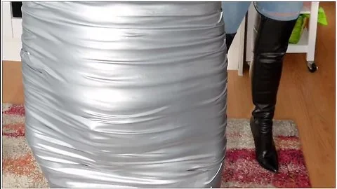 Evil Emma For Hire. Mature Lady Tape Mummification