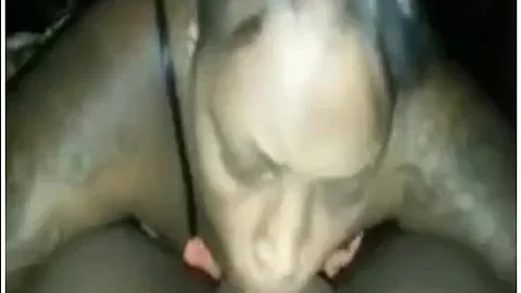 A Young Granny With Amazing Throat Game