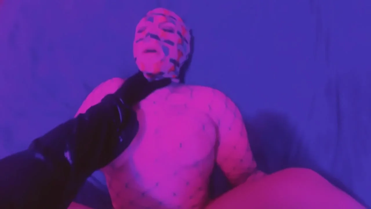 Clown Fucks Cheating Slut Under Black Light