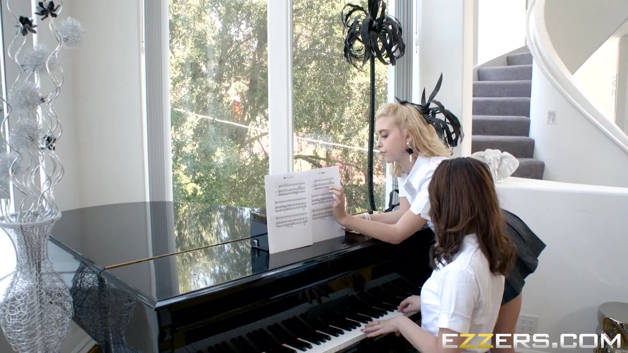 Chloe Cherry And Joseline Kelly In Tickling The Ivories