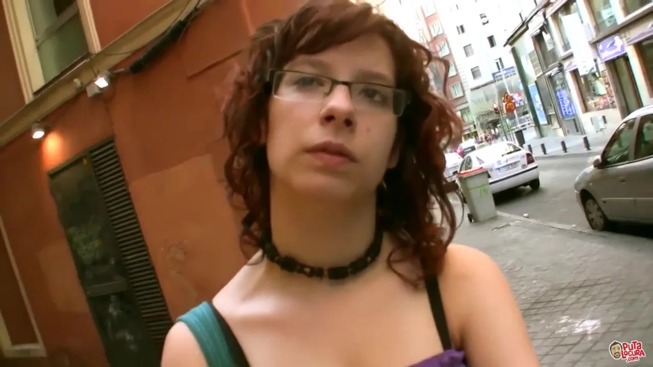 Busty Redhead Teen 18+ Nerd Picked Up And Fucked