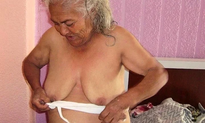 HELLOGRANNY Latin Matures in Homemade Action Footage