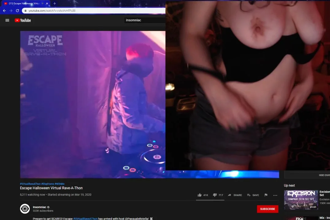 Twitch Thot Masturbating On Stream Video