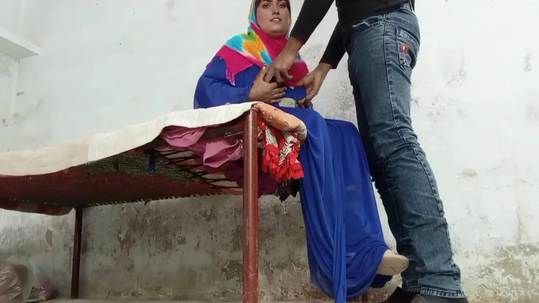 Salay Tune Gand Q Dala Muslim Hijab College Girl Sex With Local Desi Boy Leak Viral Video Mms
