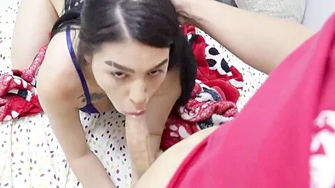 My Bigtits Stepsister Is Scared To Alone I Let Her To With Me And I Fuck Her (sub Eng)