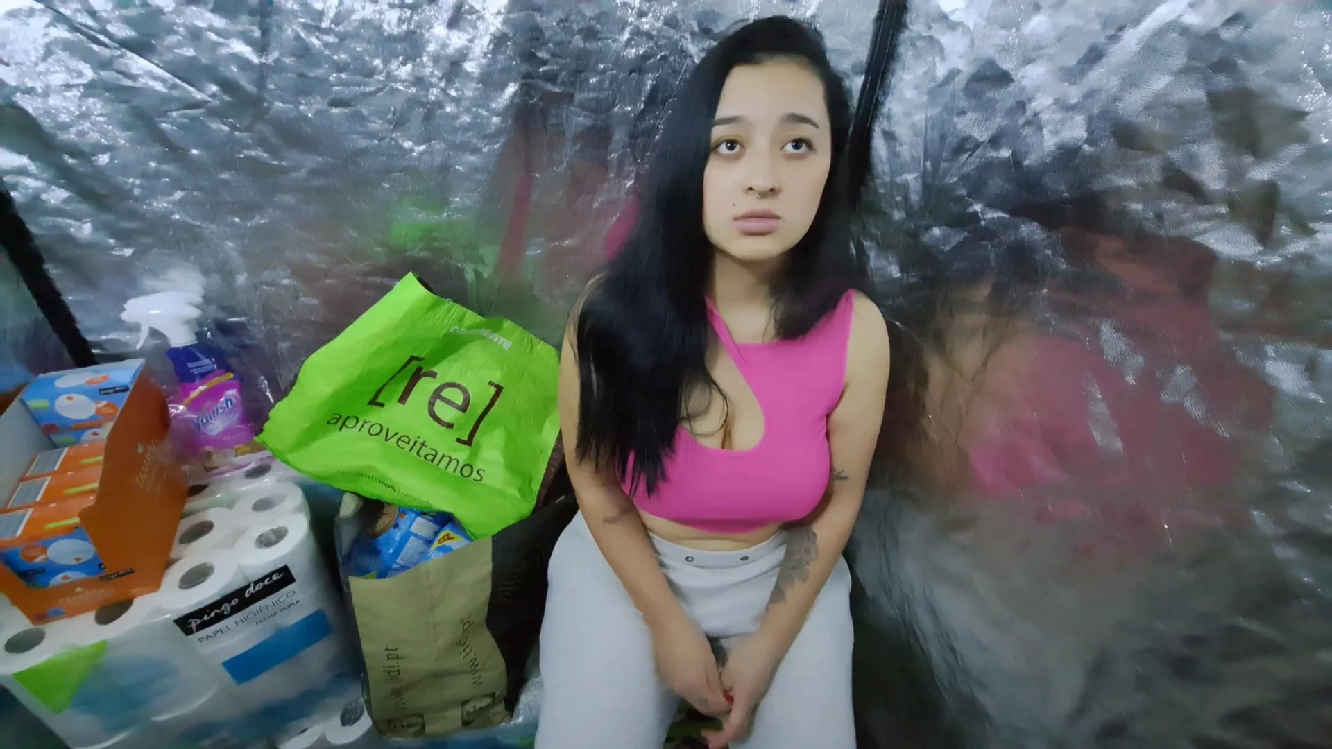 Immigrant Hides On The Pantry And Receives Creampie