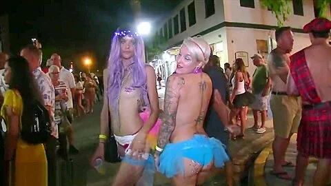 Pussy Flashing Street Sluts Sexy & Wild!