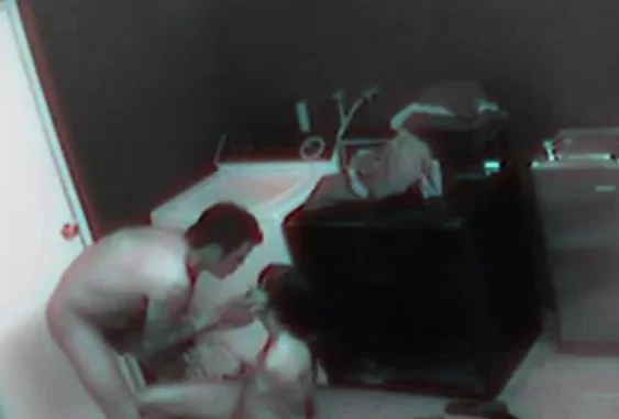 Married Couple Banging On Their Home Security Video