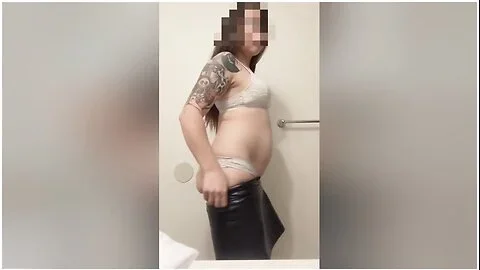 Sexy Milf Strips Out Of Tight Skirt