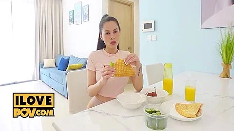 Pov - Your Stepsis Gives You A Pov Handjob With Vina Moon