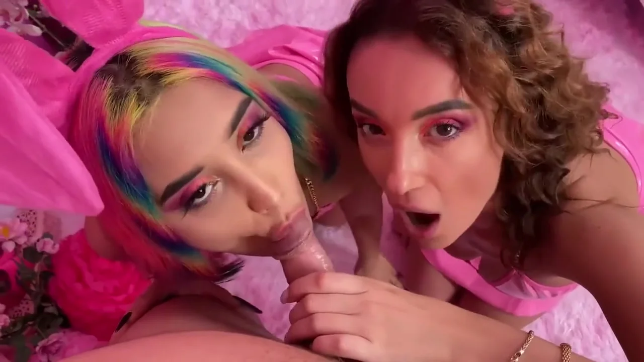Stepbrother Fucks His Stepsister And Her Nepalese Girlfriend. Hot Threesome In Barbie Style