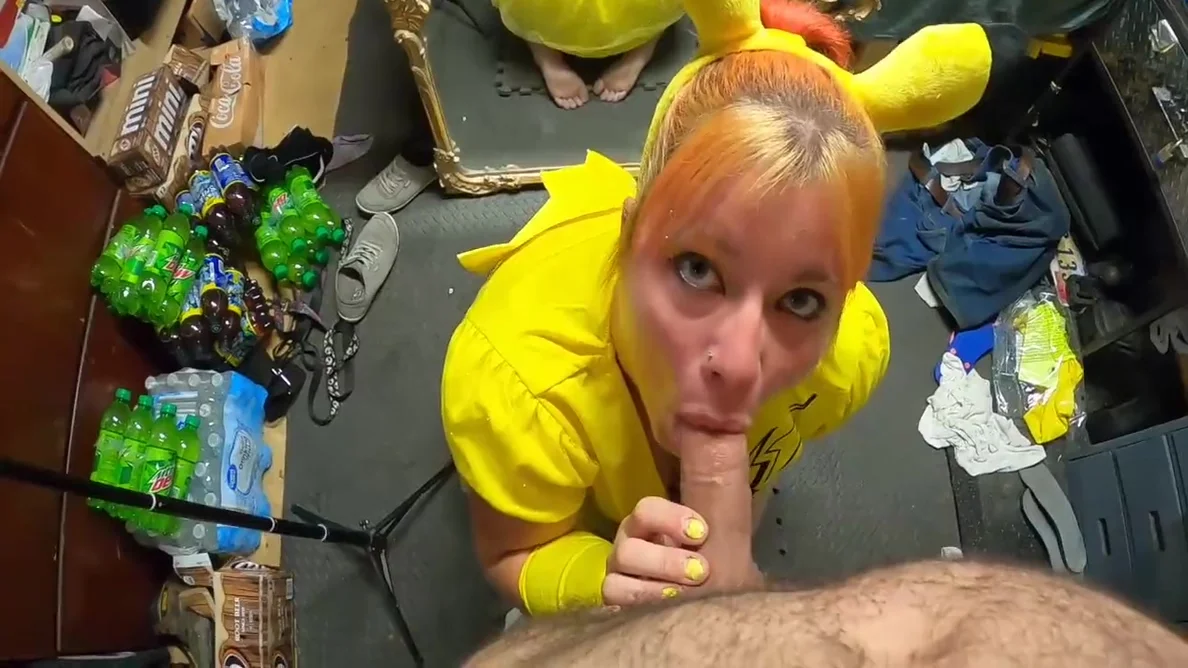 Thick Pikachu Does Hardcore Training For And Gets A Huge Facial - Rain Candy