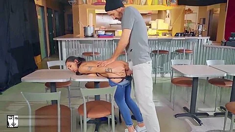 Look At Her Now - Kinky teen 18+ Mi Ha Doan gets pounded by homeless man