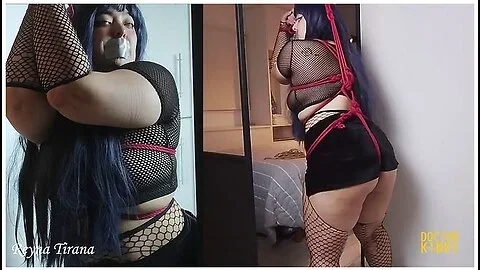 Hinata Is Tied Up, Spanked And Fucked Until She Squirts Ft Reyna Tirana Shibari Cosplay