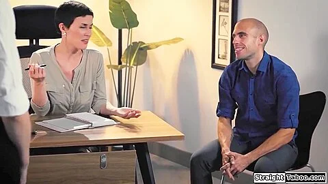 Big T And Olive Glass - Boss Dominates Babe To Fuck Her Husband