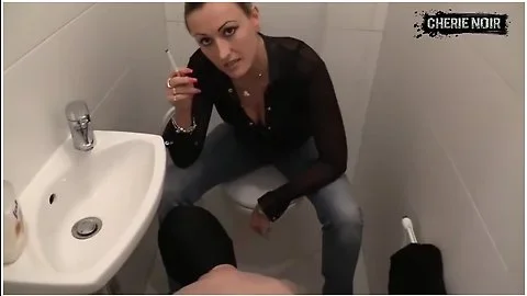 Human Ashtray Toilet