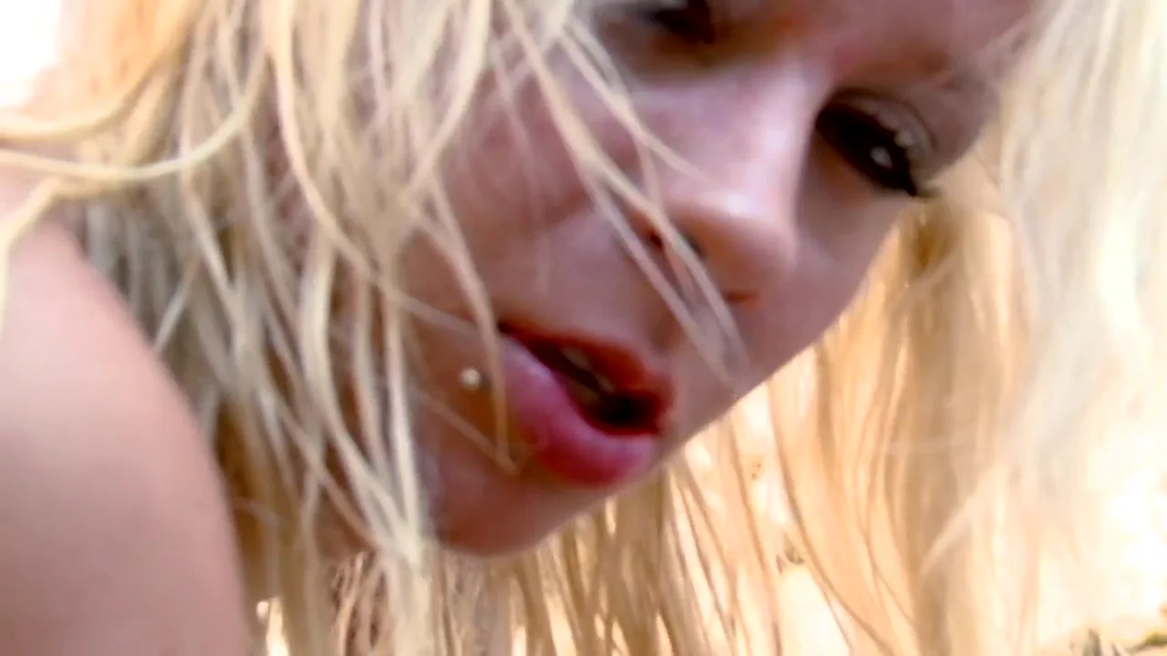 Outdoor 3some With Hot Blonde Slut On The Beach - HotEuroGirls