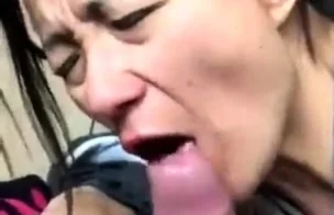 VERY Deep Throat Swallow Cum Oral Blowjob Amateur Gonzo POV