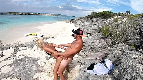 The DIRTIEST PORN Ever on a BEACH PADDLEBOARD!