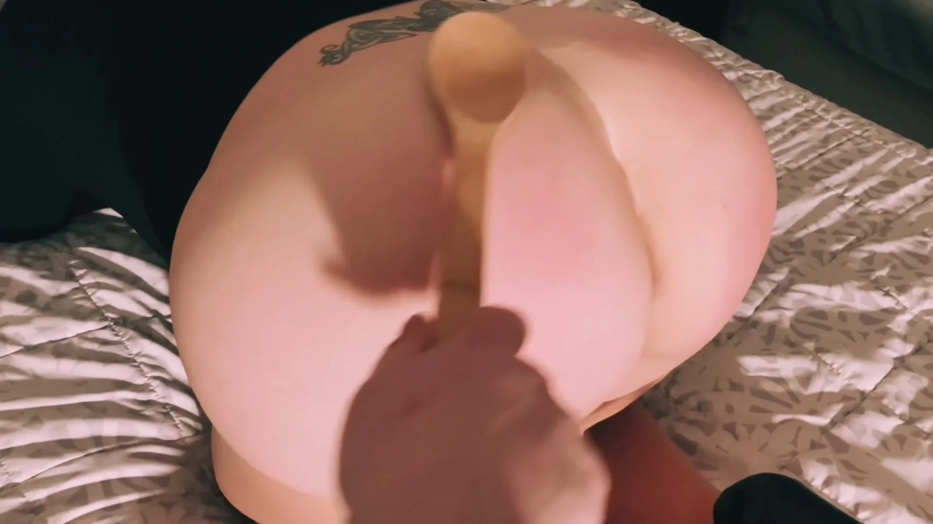 Step Mom Loves Her Huge Booty Spanked Red