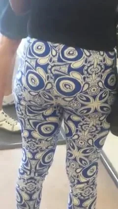 ebony candid small booty 2