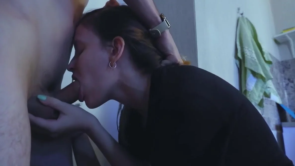 Homemade Deepthroat Blowjob With Handjob And Licking Balls